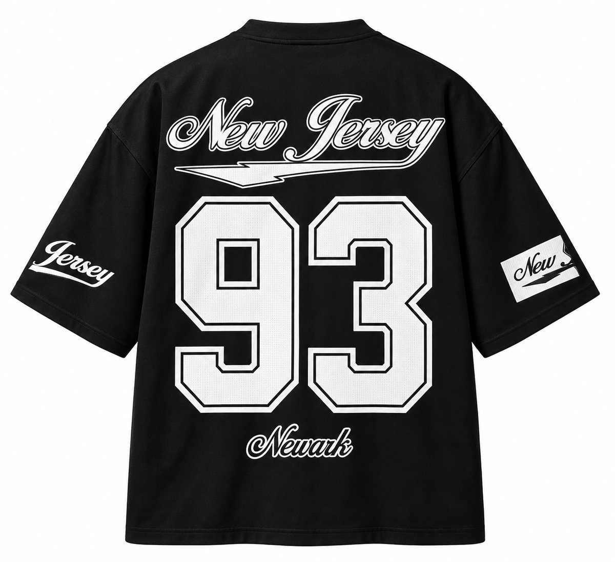 New Jersey 93 – חולצת אוברסייז