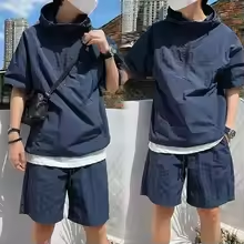 סט קז׳ואל אוברסייז לגברים Urban Khaki