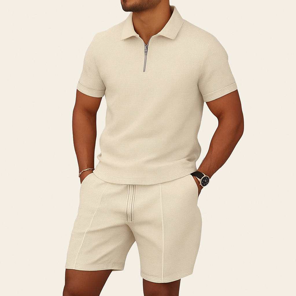 Leon Elegant Beige Suit
