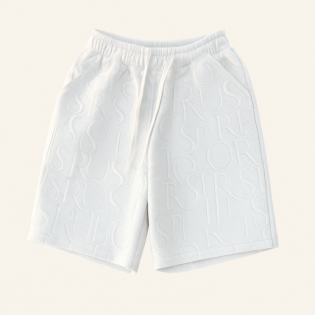 Men's Michael Tailored White Shorts