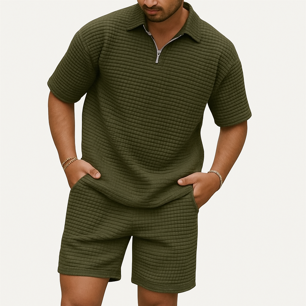Modi Olive Green Suit