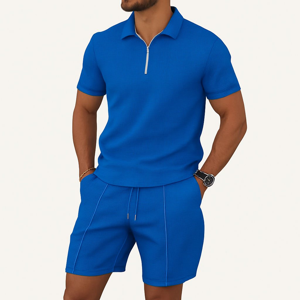Leon Elegant Blue Suit