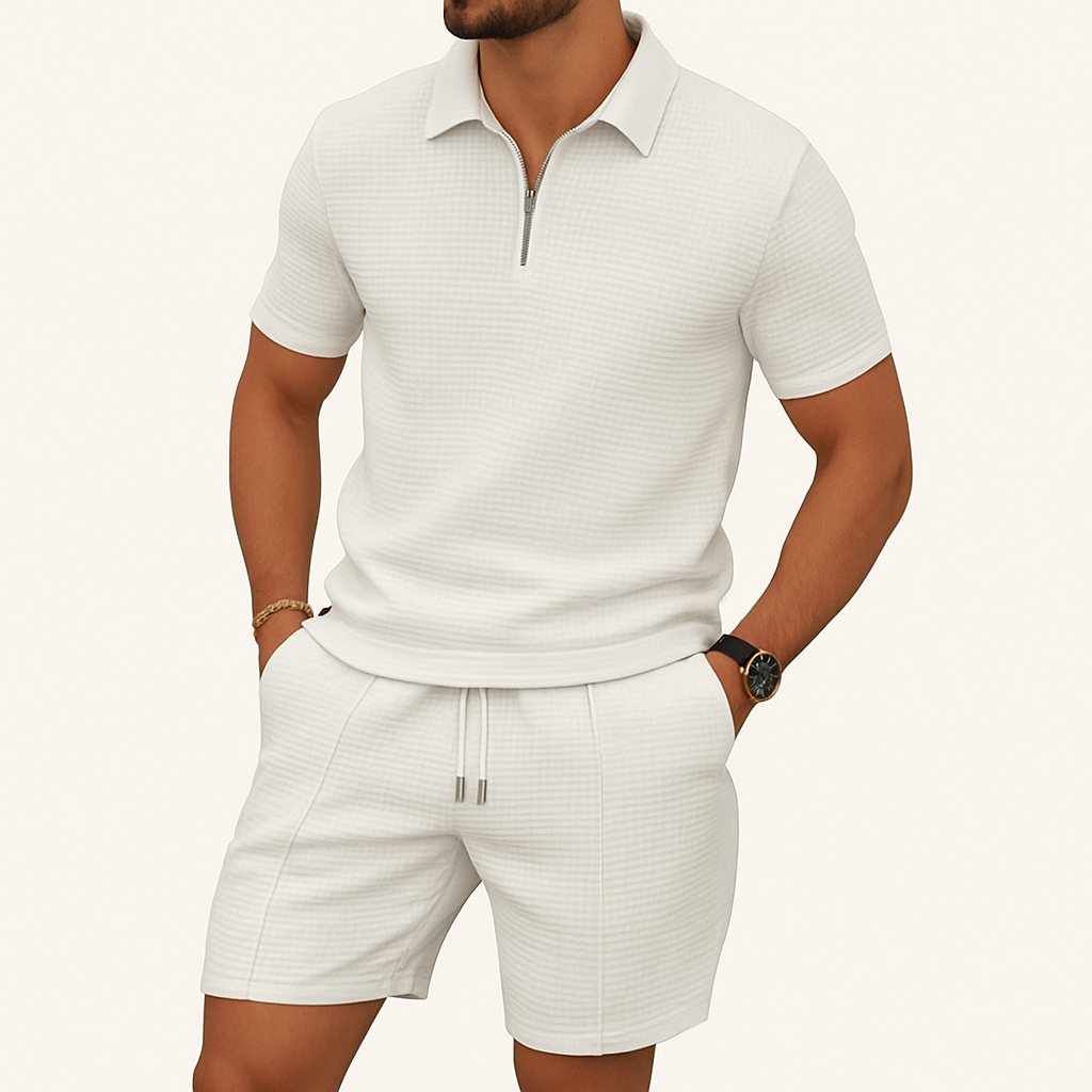 Leon Elegant White Suit