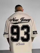 New Jersey 93 – חולצת אוברסייז
