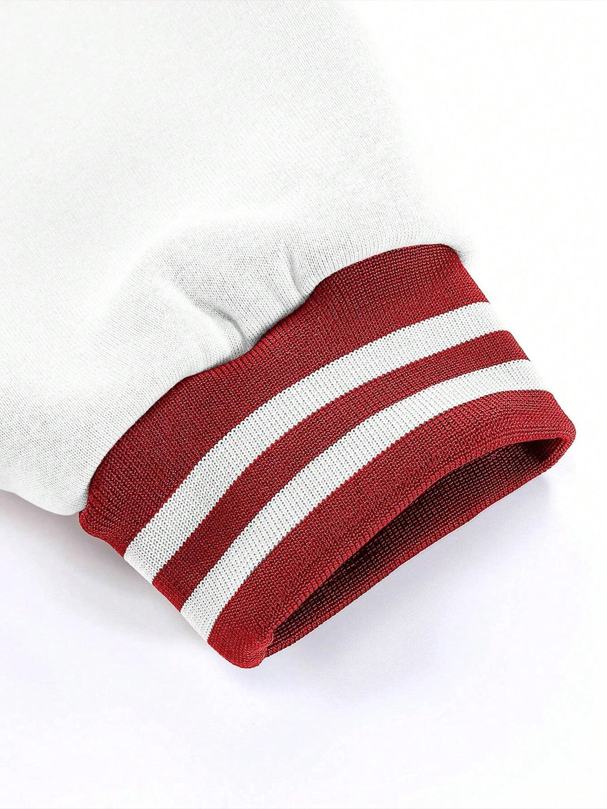 Men's Manfinity Emrg Oversized Drop Shoulder Varsity Jacket Letter