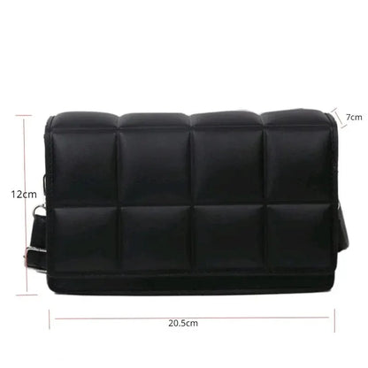תיקי נשים כתף מעצבים מותגים אופנה PU קטן נשי Crossbody תיק עור מפוצל כתף תיקי נשים שקוף קלאסי מגמת תיקי נשים - GUTTE