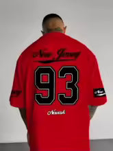 New Jersey 93 – חולצת אוברסייז