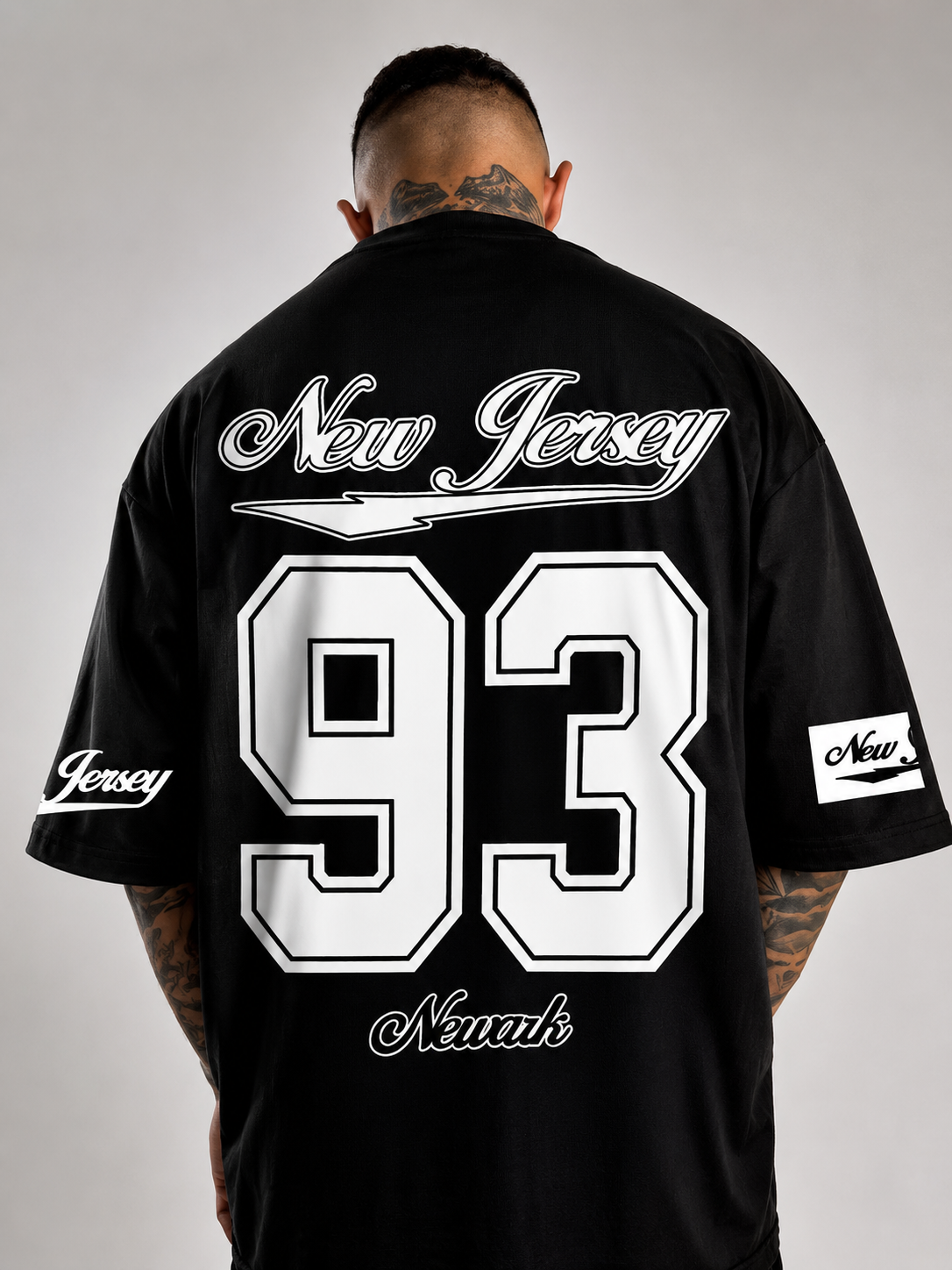 New Jersey 93 – חולצת אוברסייז